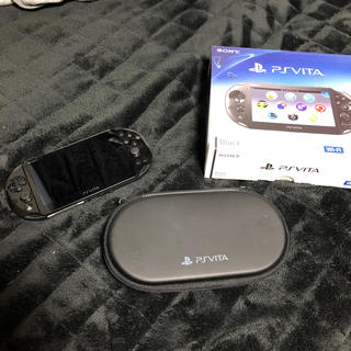 プレイステーションヴィータ(PlayStation Vita)のPSVita PCH-2000 ブラック(携帯用ゲーム機本体)