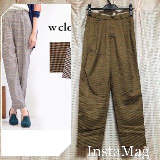 ダブルクローゼット(w closet)のw closet クロップドパンツ(クロップドパンツ)