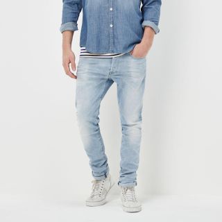 ジースター(G-STAR RAW)のジースター ライトブルー ストレッチ デニム！W28(デニム/ジーンズ)