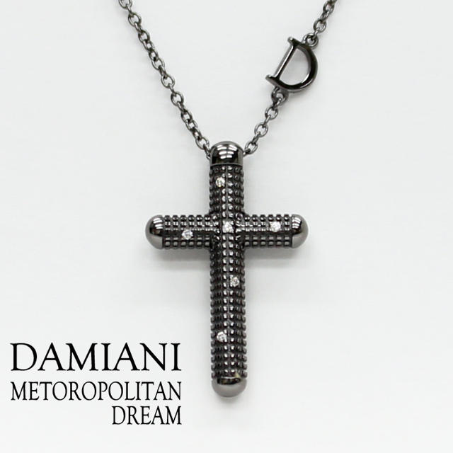 Damiani - ダミアーニ メトロポリタンドリーム クロスネックレス ブラック の通販 by ちゅなSHOP｜ダミアーニならラクマ