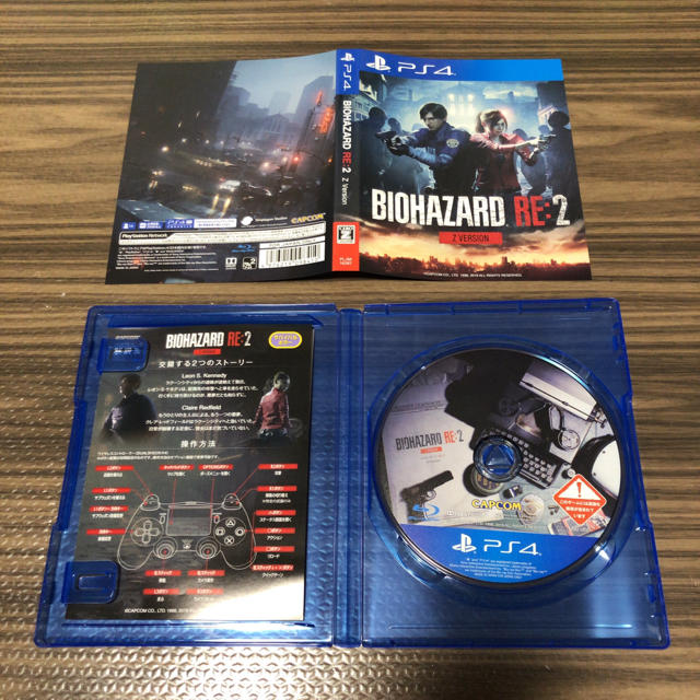 PlayStation4(プレイステーション4)のバイオハザードre2 Zバージョン エンタメ/ホビーのゲームソフト/ゲーム機本体(家庭用ゲームソフト)の商品写真