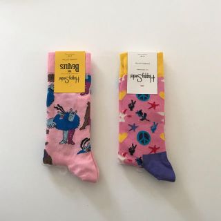 クツシタヤ(靴下屋)のだい様 専用 happy socks サイズ41-46 (ソックス)