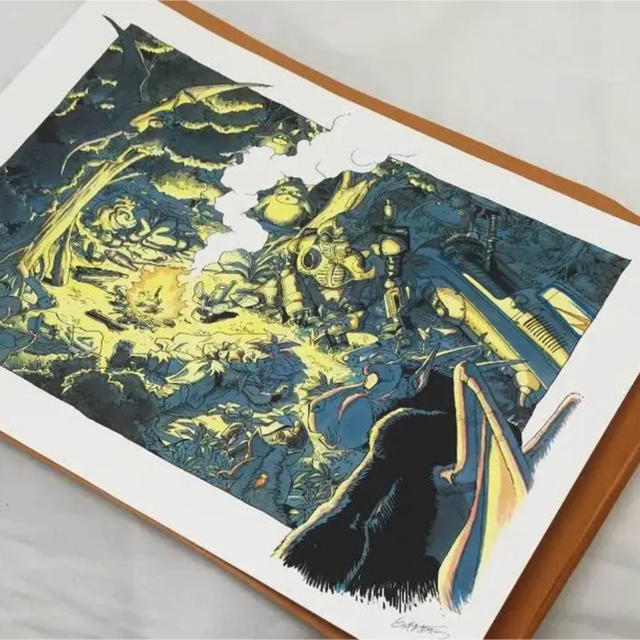 美品 】1995年 鳥山明の世界展 超貴重品 本物 クロノトリガー 複製原画