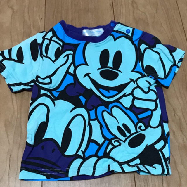 Disney(ディズニー)の80ディズニーTシャツセット キッズ/ベビー/マタニティのベビー服(~85cm)(Ｔシャツ)の商品写真