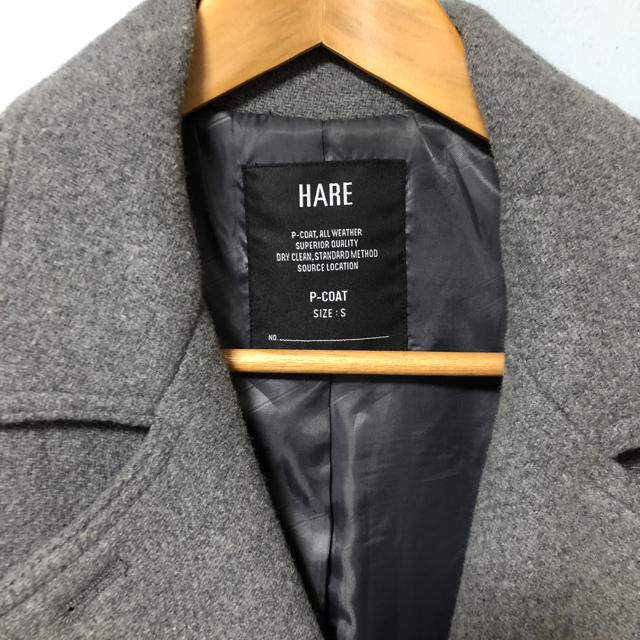 HARE(ハレ)のHARE ハレ ピーコート サイズS メンズのジャケット/アウター(ピーコート)の商品写真