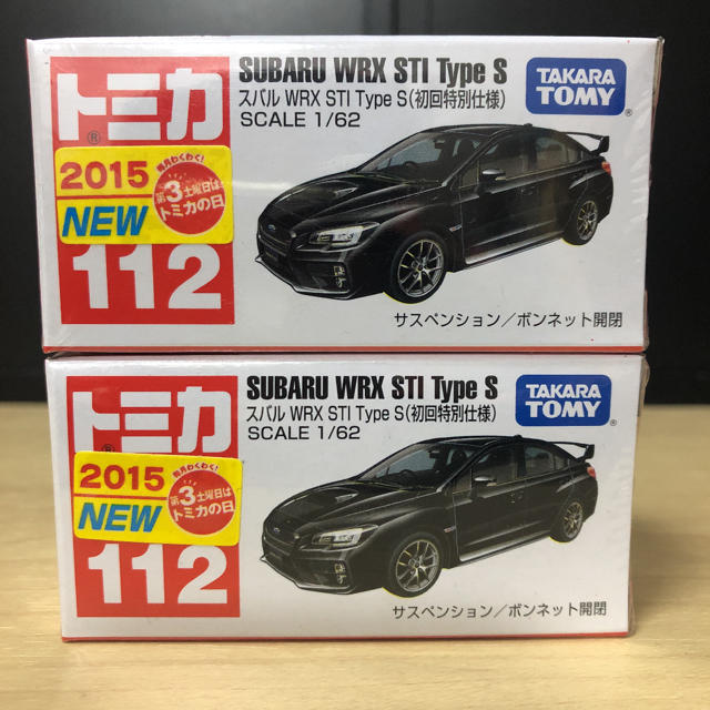 Takara Tomy(タカラトミー)のトミカ スバル WRX 初回特別仕様  エンタメ/ホビーのおもちゃ/ぬいぐるみ(ミニカー)の商品写真