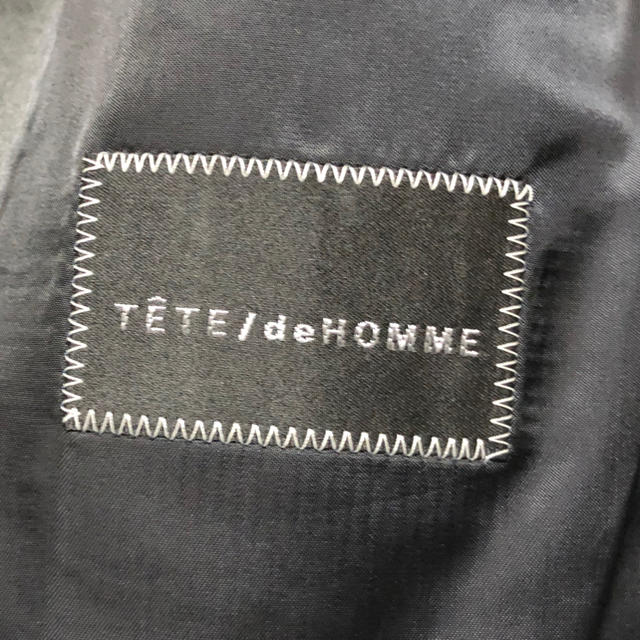 TETE テットオム ジャケット ブラックの通販 by もな's shop|テットオムならラクマ HOMME - TETE HOMME 高評価低価