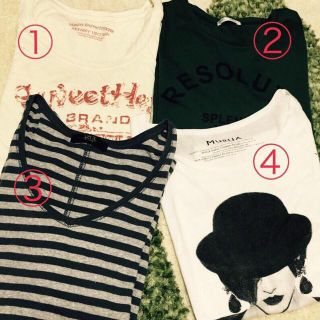 マウジー(moussy)のゆい様専用♡春物ロンＴシャツセット♡(Tシャツ(長袖/七分))