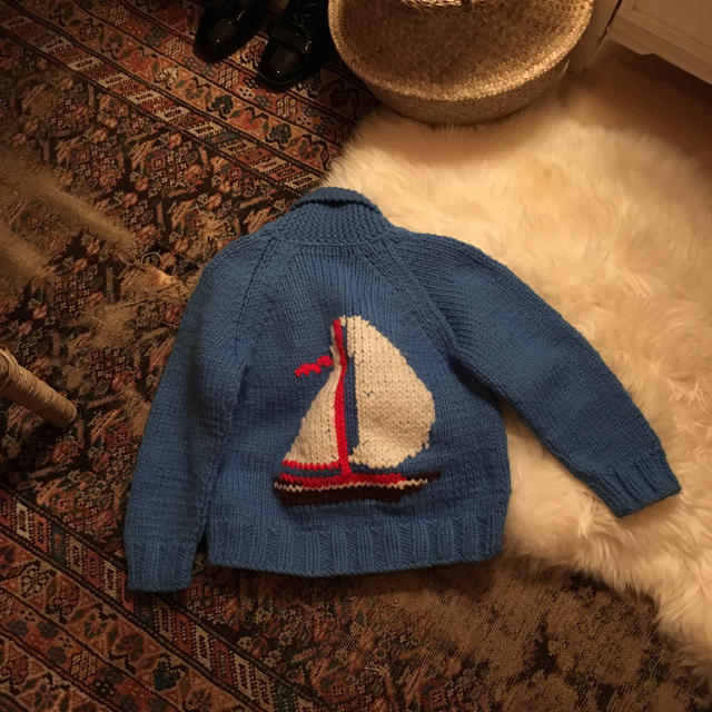 Lochie(ロキエ)のvintage🌈カウチンニット⛵️ レディースのトップス(ニット/セーター)の商品写真