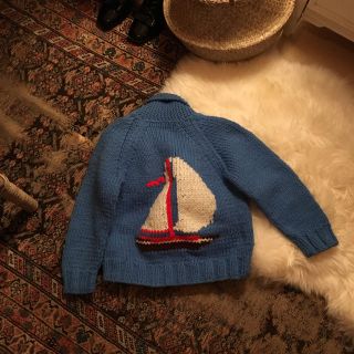 ロキエ(Lochie)のvintage🌈カウチンニット⛵️(ニット/セーター)