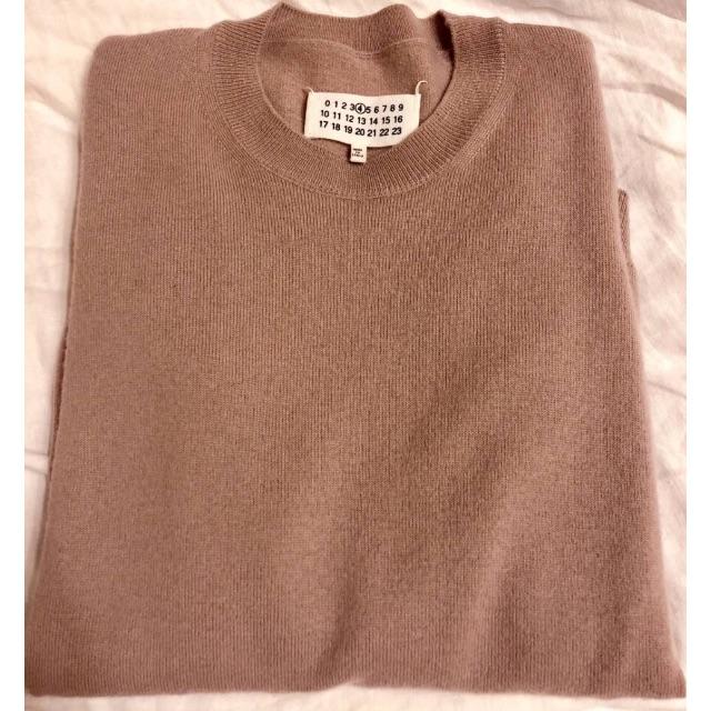 Maison Margiela（旧Maison Martin Margiela） - 【 メゾンマルジェラ 】エルボーパッチセーター ダスティピンク サイズM