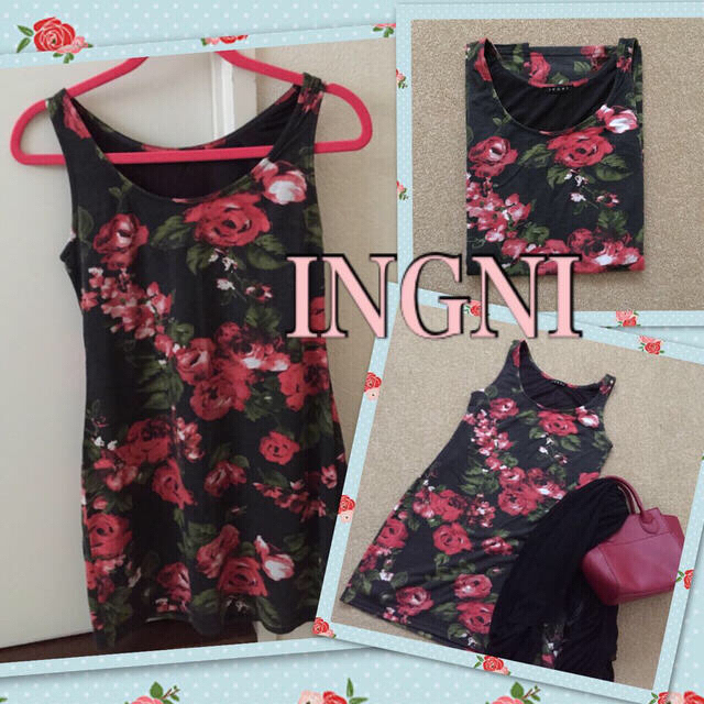 INGNI(イング)のINGNI♡OP 値下げ中！ レディースのワンピース(ミニワンピース)の商品写真