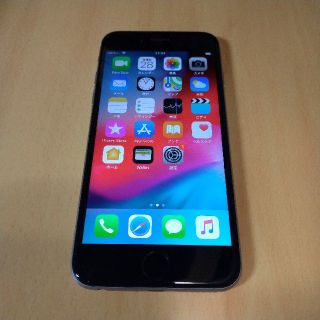 アイフォーン(iPhone)のau iPhone6 スペースグレイ 64GB MG4F2J/A(スマートフォン本体)