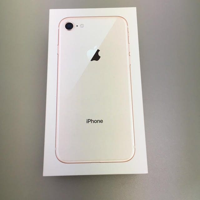 iPhone8 64G   新品未使用　SIMフリー   ゴールド