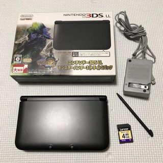 ニンテンドー3DS(ニンテンドー3DS)のニンテンドー３ＤＳ LL ブラック(携帯用ゲーム機本体)