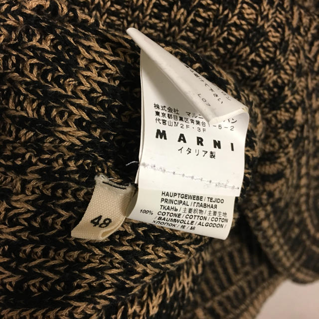 Marni(マルニ)のMARNI メンズ ニット 48 美品 acne オーラリー sacai メンズのトップス(ニット/セーター)の商品写真