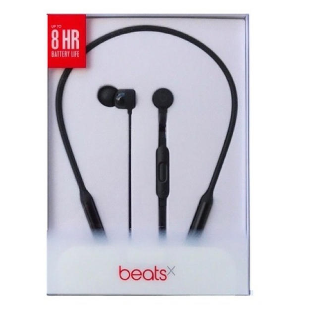 Beats by Dr Dre(ビーツバイドクタードレ)のbeatsX 黒 スマホ/家電/カメラのオーディオ機器(ヘッドフォン/イヤフォン)の商品写真