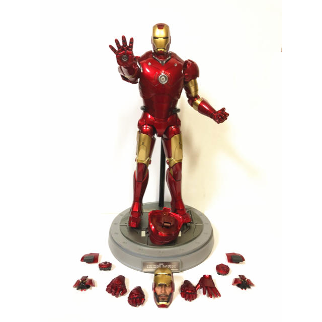 フィギュアホットトイズ アイアンマン ダイキャスト マーク3 アベンジャーズ