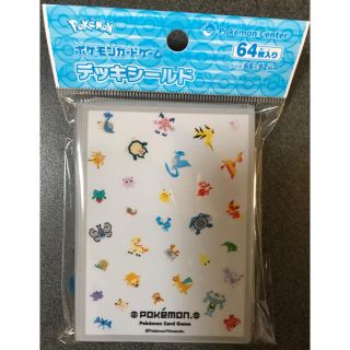 ポケモン(ポケモン)の新品 ポケモンカード デッキシールド BL pokemon White(カードサプライ/アクセサリ)