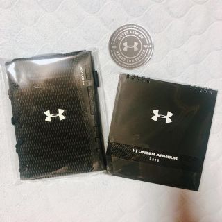 アンダーアーマー(UNDER ARMOUR)の新品☆UNDER ARMOUR 非売品セット 2019 手帳 カレンダー シール(カレンダー/スケジュール)