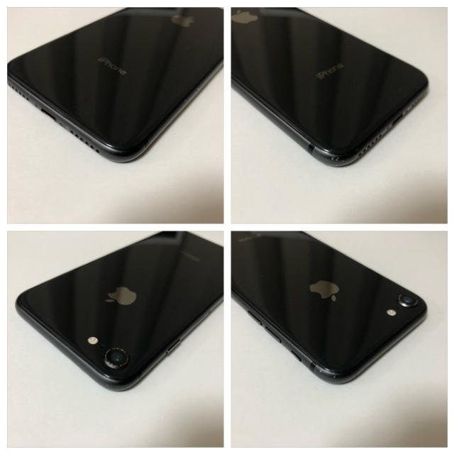 ■SIMフリーiPhone8  256GB ブラック■ スマホ/家電/カメラのスマートフォン/携帯電話(スマートフォン本体)の商品写真