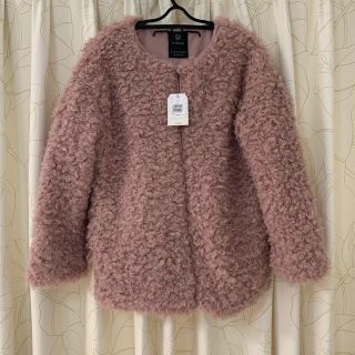 ダブルクローゼット(w closet)の新品❤️wcloset カーリーボアブルゾン(ブルゾン)