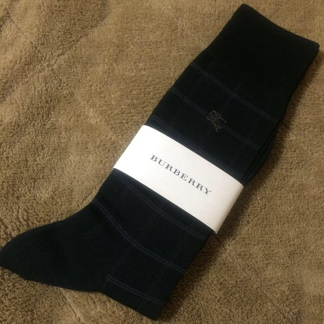 BURBERRY(バーバリー)のNo.2 メンズソックス3点セット レディースのレッグウェア(ソックス)の商品写真