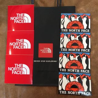 ザノースフェイス(THE NORTH FACE)の【正規品】 ザノースフェイス カッティングステッカー  2(ステッカー)