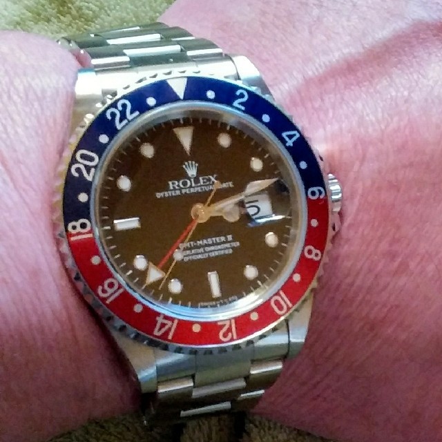 ROLEX(ロレックス)のロレックスGMTマスタⅡ     メンズの時計(腕時計(デジタル))の商品写真