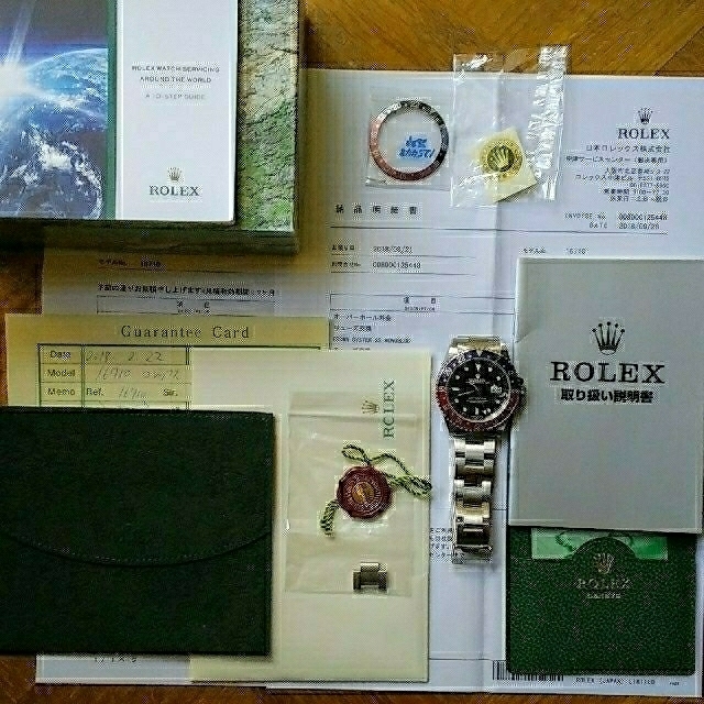 ROLEX(ロレックス)のロレックスGMTマスタⅡ     メンズの時計(腕時計(デジタル))の商品写真