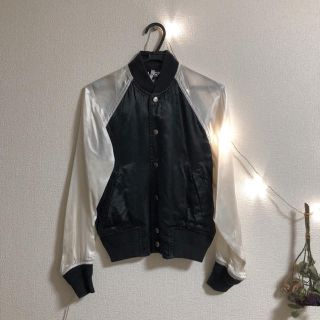 ブラックコムデギャルソン(BLACK COMME des GARCONS)の※みすか様専用※BLACKコムデギャルソン ロゴ入りスカジャン(ブルゾン)