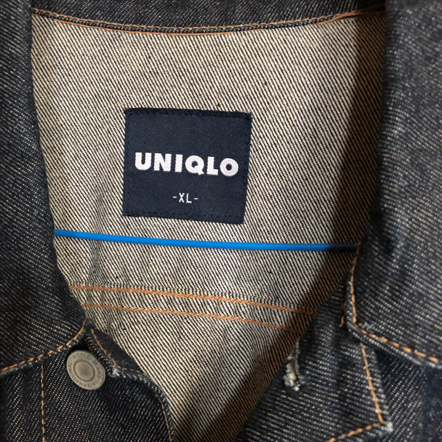 UNIQLO(ユニクロ)のユニクロ デニムジャケット メンズのジャケット/アウター(Gジャン/デニムジャケット)の商品写真