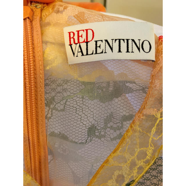 RED VALENTINO(レッドヴァレンティノ)の☆極美品☆RED VALENTINO☆とても目を惹く華やかドレス♡ レディースのフォーマル/ドレス(ミニドレス)の商品写真