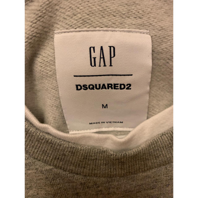 DSQUARED2(ディースクエアード)のGQ DSQUARED2 GAP トレーナー メンズのトップス(スウェット)の商品写真