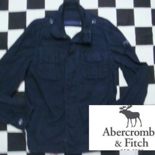 アバクロンビーアンドフィッチ(Abercrombie&Fitch)の【アバクロンビー&フィッチ】SentinelセンチネルジャケットメンズＭ濃紺(ミリタリージャケット)