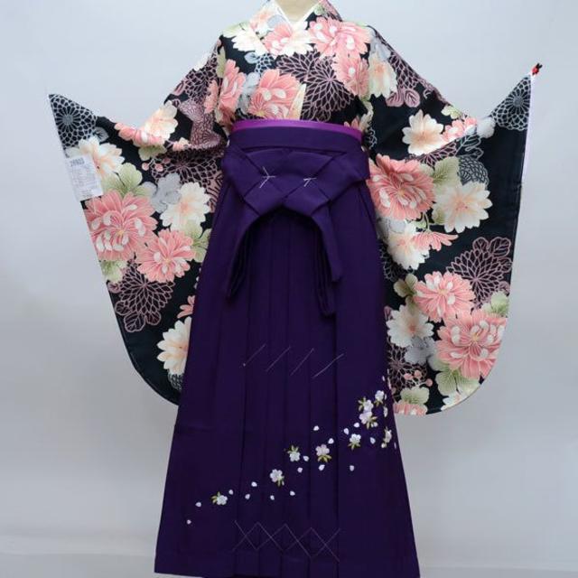 ジュニア用 袴セット 着物 袴色選択 135～143cm 新品 26923-02 | フリマアプリ ラクマ