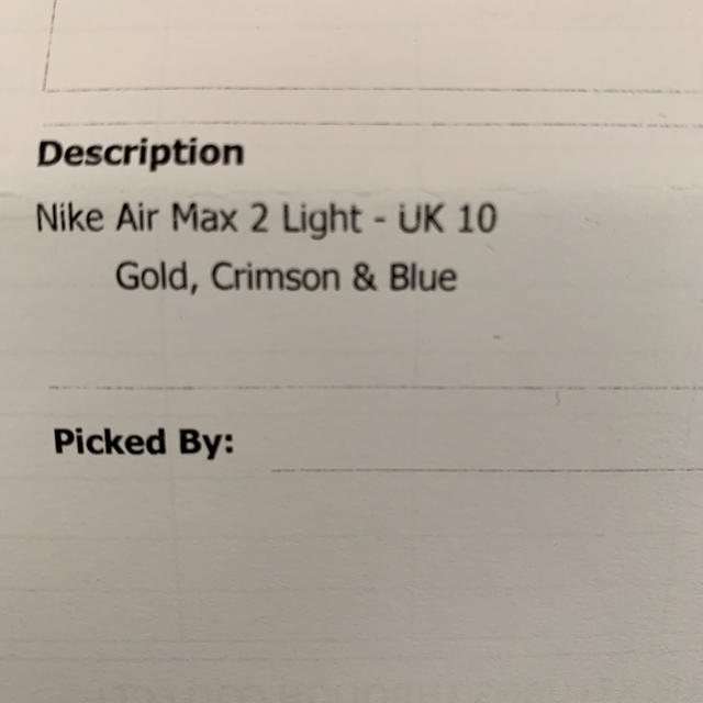 Nike Air Max2 Light  UK-10