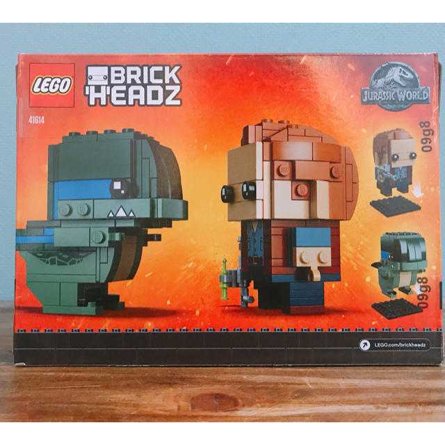 Lego(レゴ)のLEGO brick headz ジュラシックワールド キッズ/ベビー/マタニティのおもちゃ(積み木/ブロック)の商品写真