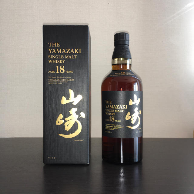 ウイスキー サントリー 山崎 18年 43度 箱付 700ml whisky酒