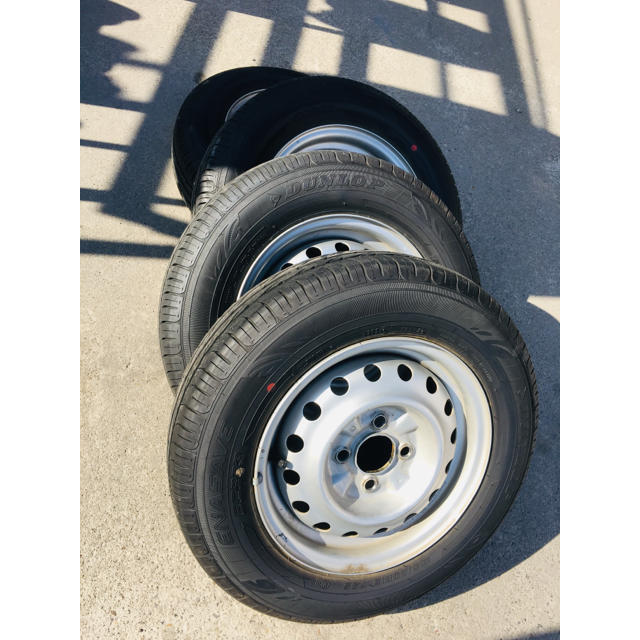 155/80R13 タイヤ ホイール セット 4本 ＊タイヤのみ購入OK