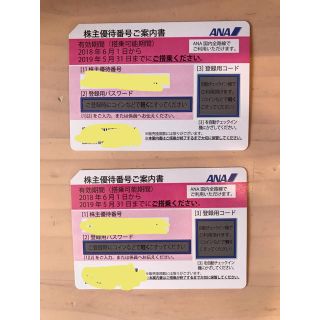 エーエヌエー(ゼンニッポンクウユ)(ANA(全日本空輸))のANA株主優待券(その他)