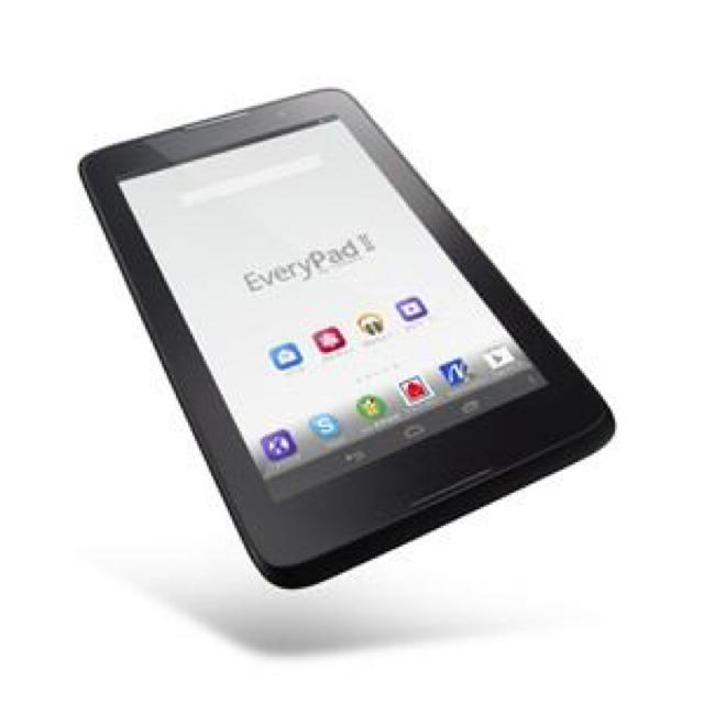 Lenovo(レノボ)の新品未開封◆ EveryPad Ⅱ（Black） スマホ/家電/カメラのPC/タブレット(タブレット)の商品写真