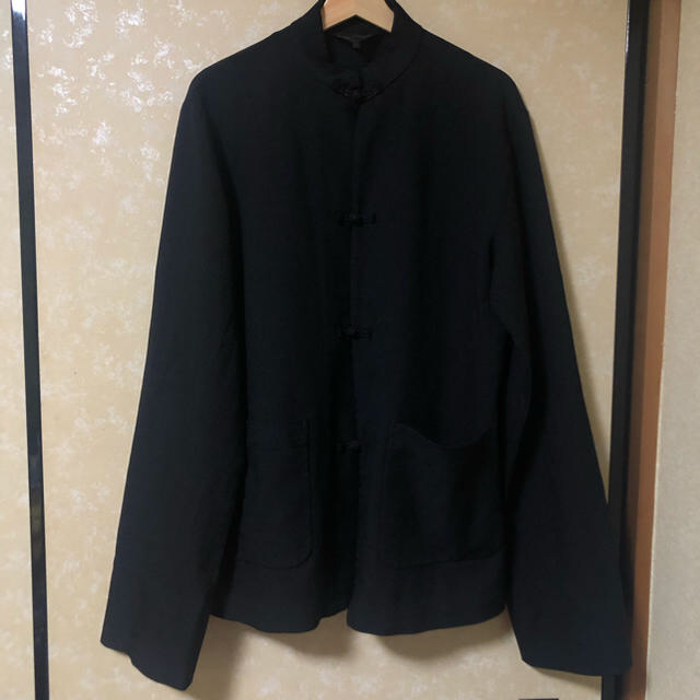 BLACK COMME des GARCONS(ブラックコムデギャルソン)のMasa10様専用 ブラックコムデギャルソン  チャイナジャケット メンズのジャケット/アウター(その他)の商品写真