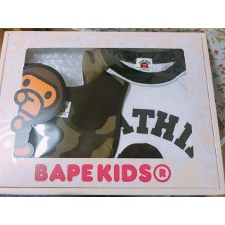 BAPEKIDS 80ロンパースなど4点セット