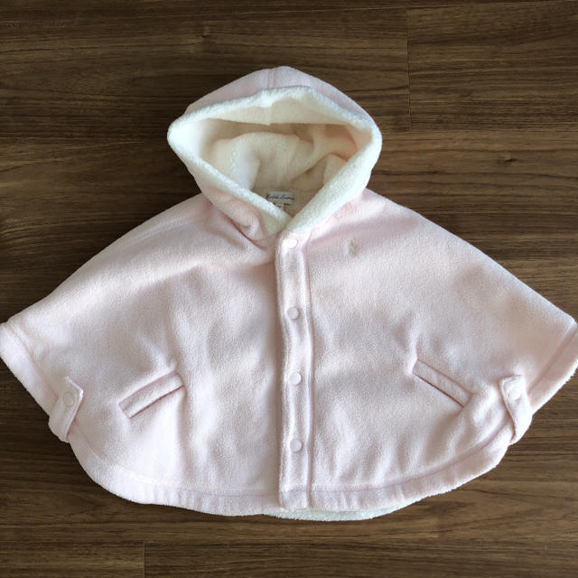 POLO RALPH LAUREN(ポロラルフローレン)のラルフローレン ポンチョ ケープ 70 キッズ/ベビー/マタニティのベビー服(~85cm)(ジャケット/コート)の商品写真