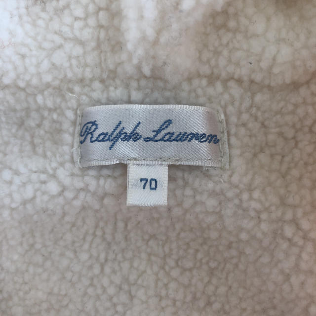 POLO RALPH LAUREN(ポロラルフローレン)のラルフローレン ポンチョ ケープ 70 キッズ/ベビー/マタニティのベビー服(~85cm)(ジャケット/コート)の商品写真