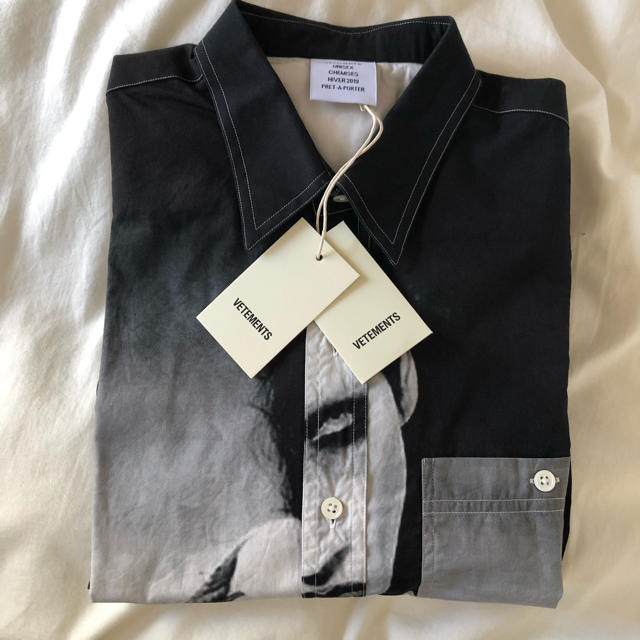 送料0円】 XS.Sサイズ shirts Manson Marilyn VETEMENTS シャツ