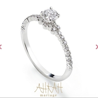 アーカー(AHKAH)のアーカー エンゲージリング ダイヤモンド 8.5号(リング(指輪))