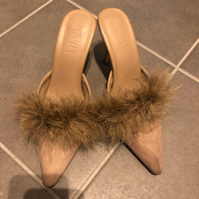 GYDA(ジェイダ)の2way fur mule レディースの靴/シューズ(ミュール)の商品写真