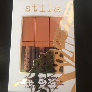 スティラ(stila)の限定☆stila☆スティラ☆人気リキッドアイシャドウ☆ミニサイズ３本セット☆(アイシャドウ)